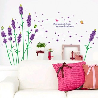 The Love Of Lavender wall sticker 